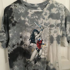 DC wonder woman hero print shirt